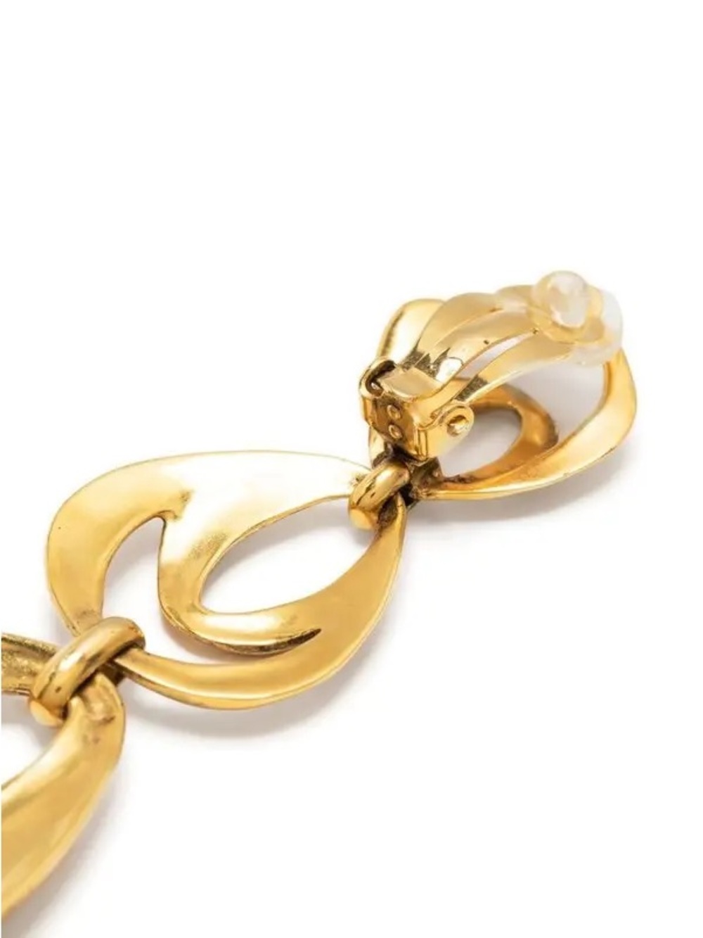 Goossens Paris ~ Spirale Three Links Clip Earrings - Picture 3 of 3